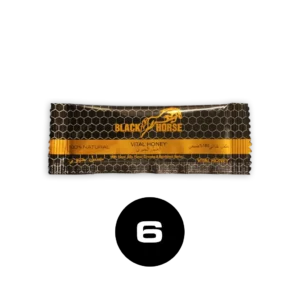 6 sticks - BLACK HORSE